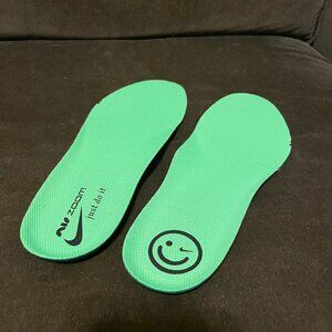 Authentic Nike Ortholite Insoles for Running Shoes Mens 11 US Trimmable Green